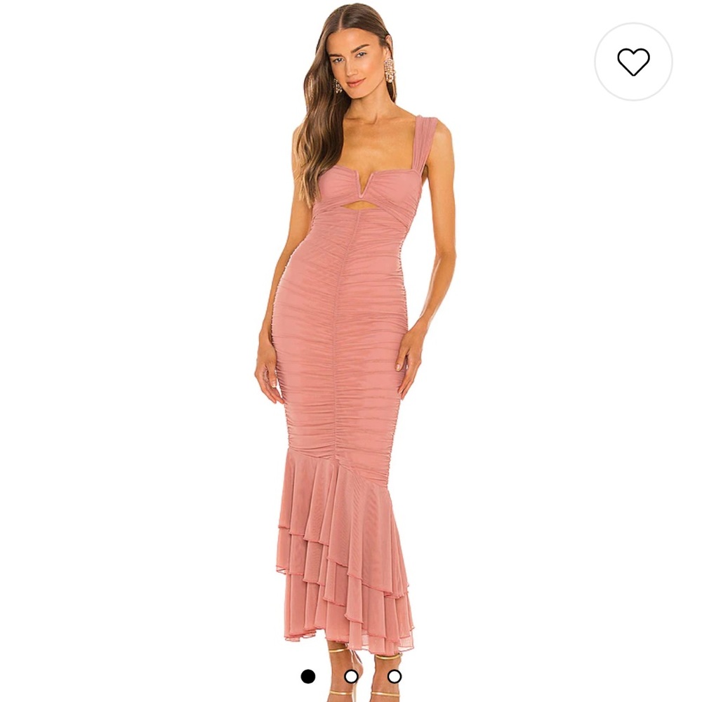REVOLVE Hilary Gown in Blush Michael Costello